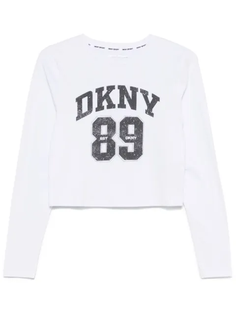 DKNY logo-print T-shirt White DP4T9979