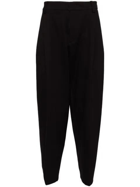 CROQUIS Loose knit casual pants Black 9OAE12610