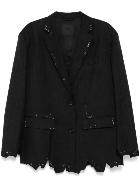 JNBY beaded blazer Grey 5O9712450