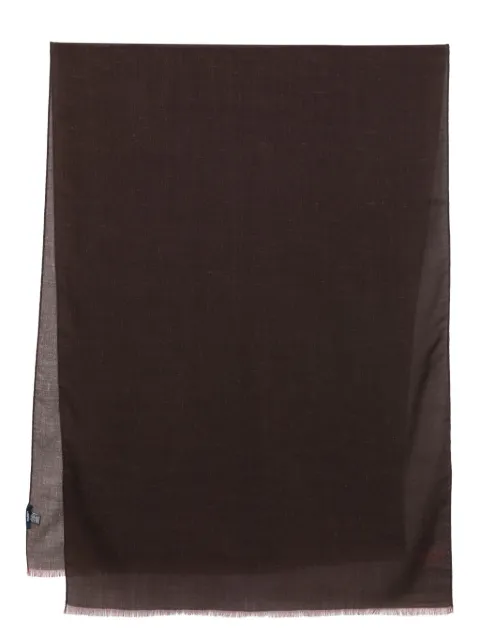 Barba fringed scarf Brown SCARF