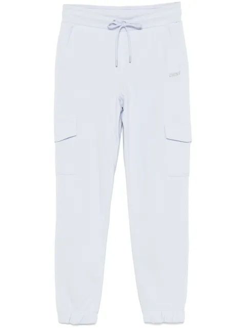 DKNY studded-logo track pants Blue DP5P3504