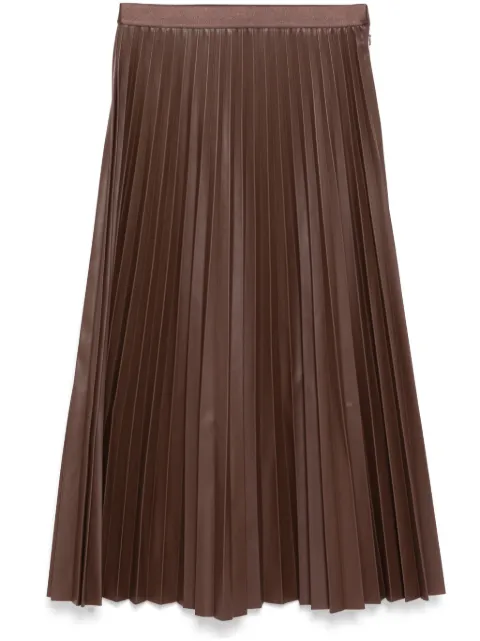 JNBY Elegant pleated skirt Brown 5O0D15190