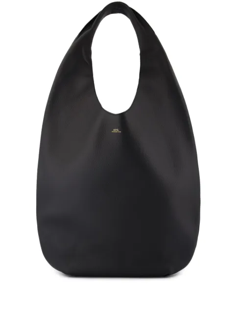A.P.C. leather shoulder bag Black PXCBCF67008