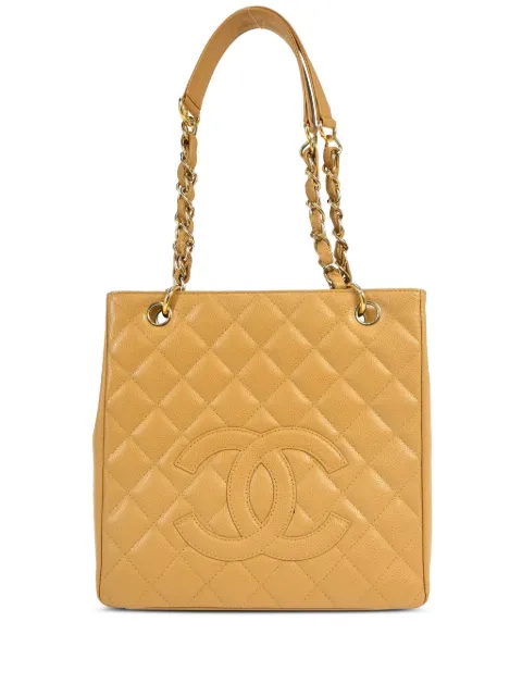 CHANEL Pre-Owned 2003 Petite Shopping Tote bag Neutrals 8424178