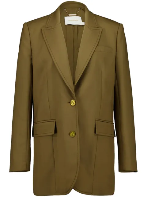 ZIMMERMANN Crush blazer Green 2093JR251