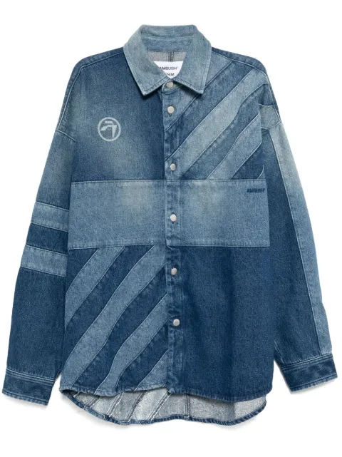 AMBUSH denim shirt Blue BMYD003F24DEN0014400