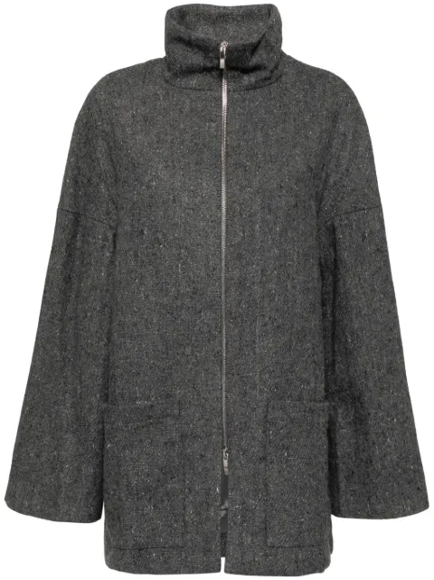 Conner Ives reconstituted military blanket coat Grey 417