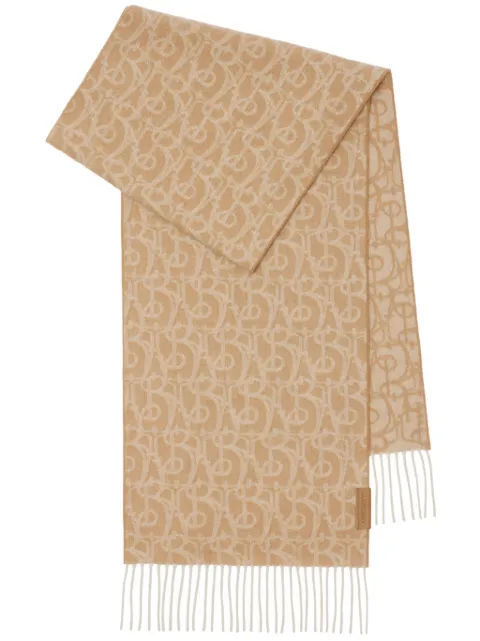 Burberry B Charm cashmere scarf Brown 8102926