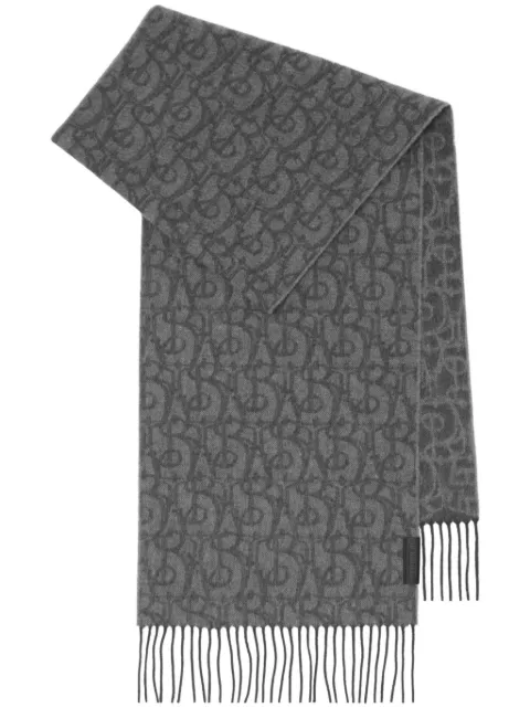 Burberry B Charm sashmere scarf Grey 8102928
