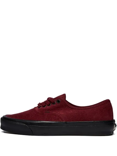 Vans OG Authentic LX "Velvet Emboidery - Leopard Pomegranate" sneakers Red VN0A4BV99RH