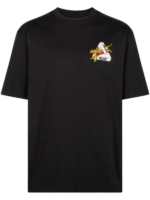 Palace Seoul Exclusive Tiger Tri-Ferg "White" T-shirt Black P0008