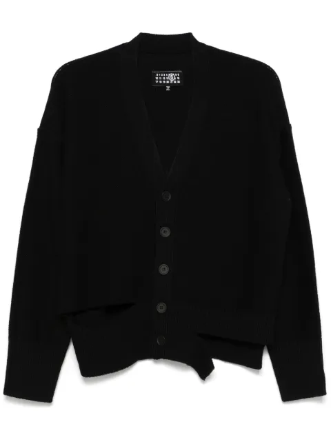 MM6 Maison Margiela knit cardigan Black S52HP0026M13044
