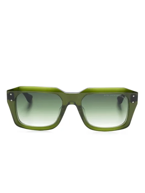 Dita Eyewear Grandmaster-Nine square-frame sunglasses Green DTS464