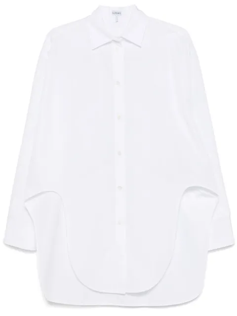 LOEWE cotton shirt White S359Y05XCV