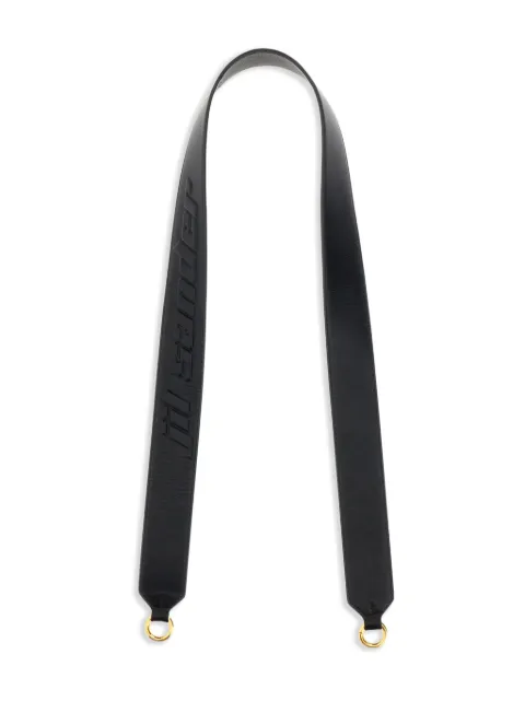 Jil Sander leather bag shoulder strap Black J08VL0016P5104