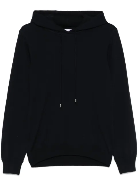 D4.0 fine-knit hoodie Blue 5712214801