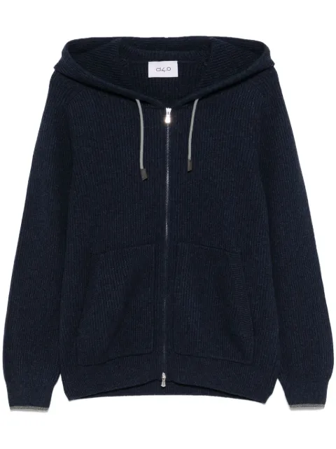 D4.0 hooded cardigan Blue 2316819645