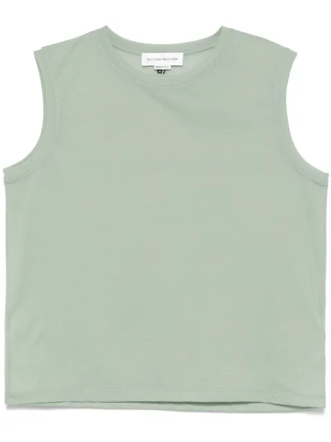 Victoria Beckham mélange tank top Green 1125JTS006164AWASABI