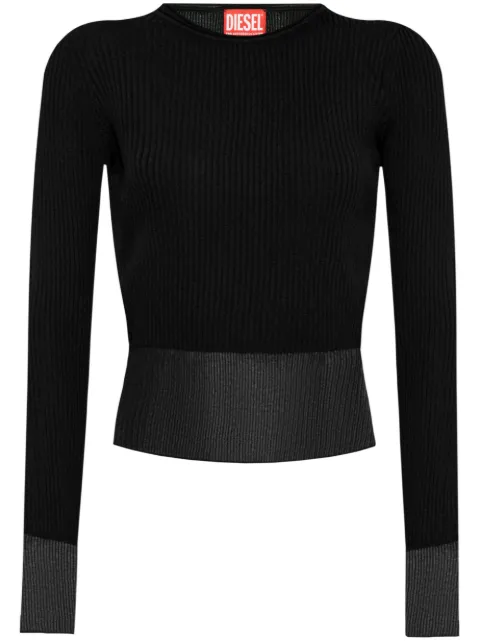 Diesel M-Sleshs knitted top Black A174380CPAS