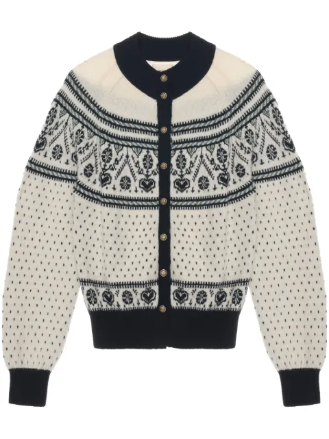 KHAITE Guy cardigan White 9631646174