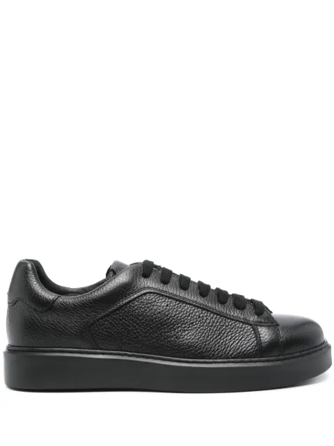 Doucal's grained-leather sneakers Black DU2852ALEXUJ235NN00