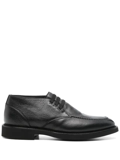 Doucal's leather Derby shoes Black DU3246VEROUN019NN00