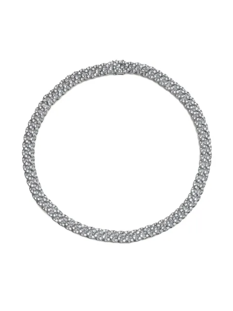 Jewels Aficionado 18kt white gold diamond necklace Silver JR294845BF