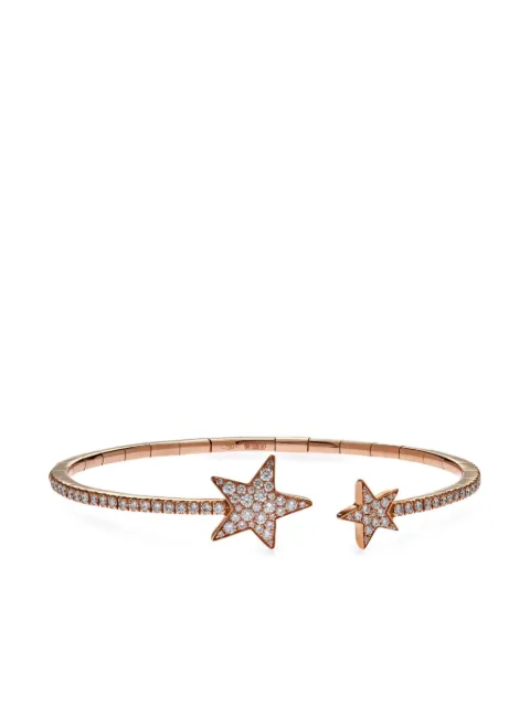 Jewels Aficionado 18kt rose gold Star diamond bracelet Pink JBG1974E5A