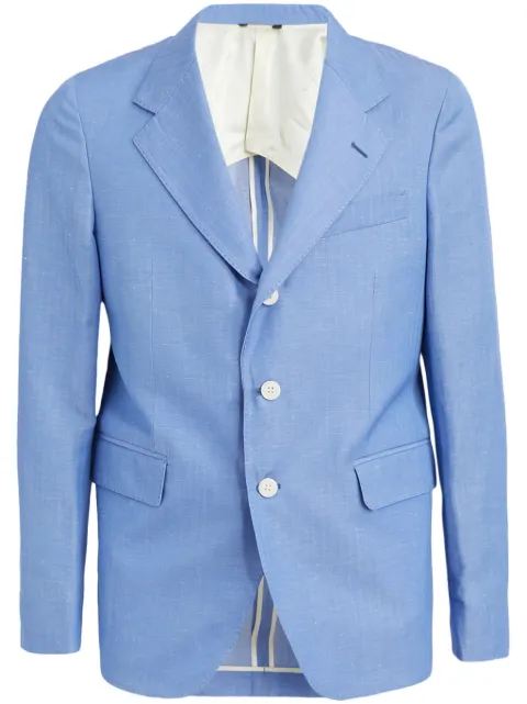 Brian Dales single-breasted blazer Blue G31JK4949