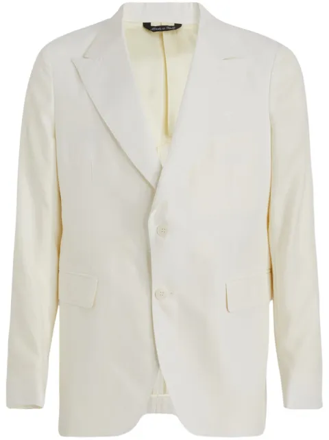 Brian Dales single-breasted blazer White G34JK4939