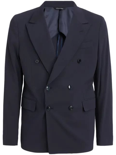 Brian Dales double-breasted blazer Blue G36JK4902