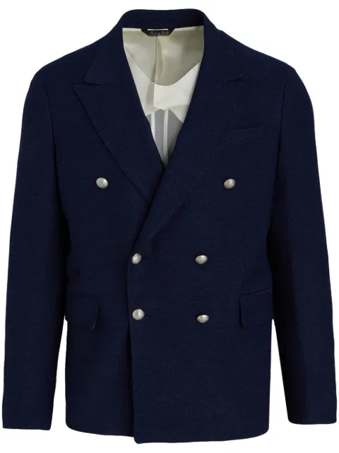 Brian Dales double-breasted blazer Blue G74JK4915