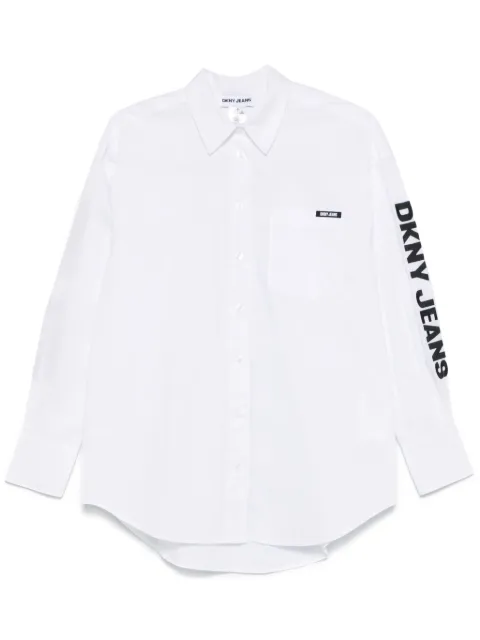 DKNY poplin button-down shirt White E31M1RDM