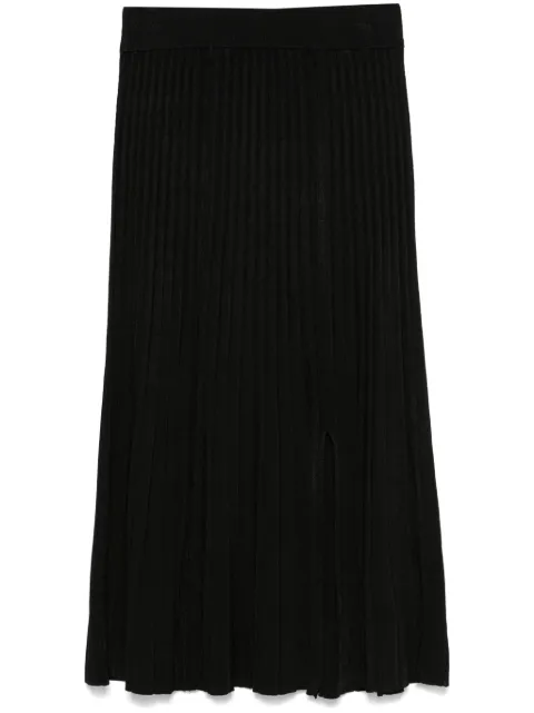 DKNY ribbed maxi skirt Black P4JRAT77