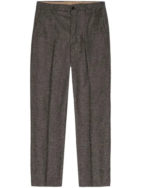 NN07 mid-rise tailored trousers Brown 2481799160