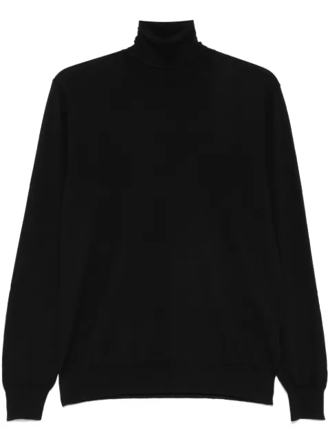 Dell'oglio fine-knit sweater Black DV1MLCA16R