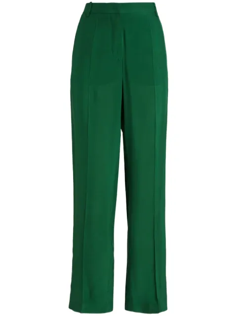 Mantu straight-leg trousers Green AG3008G08