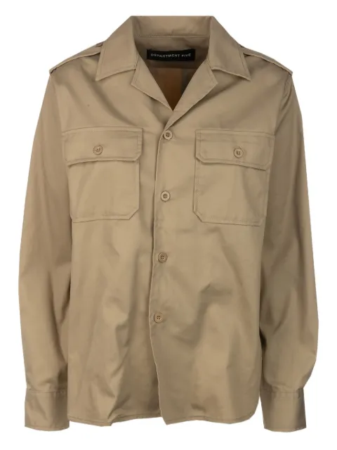 Department 5 patch-pocket shirt Neutrals DS003462TF0183000