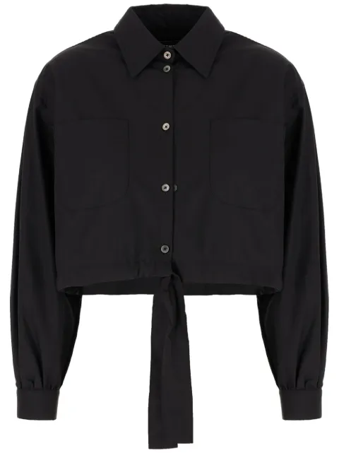 Department 5 cotton shirt Black DS014462TF0020000