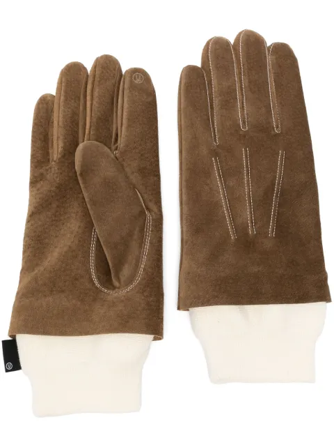 Undercover suede gloves Brown UC2D4G01