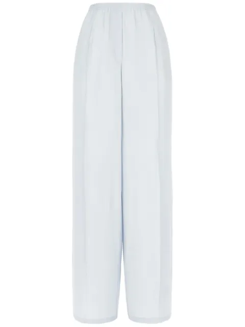 jucca approved elasticated-waistband trousers Blue J375400807