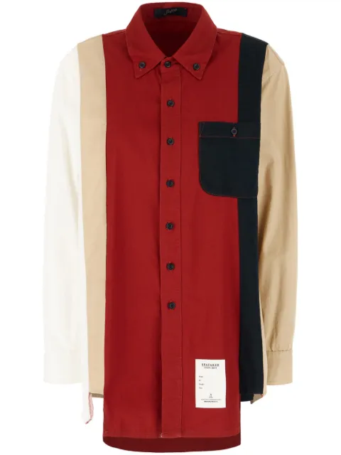 Seafarer cotton shirt Red SMC0016TCF0054