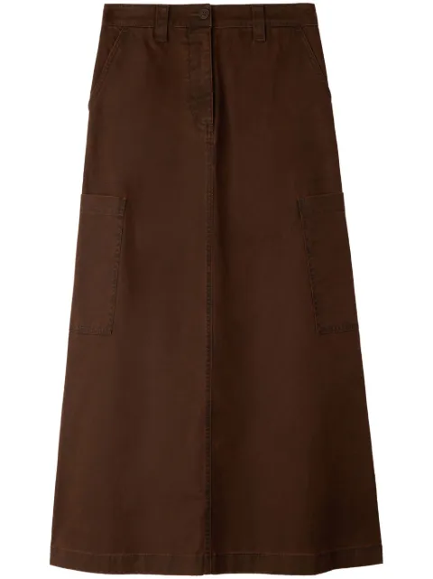Sunnei cargo skirt Brown RTWWSKR013COT1000115BROWN