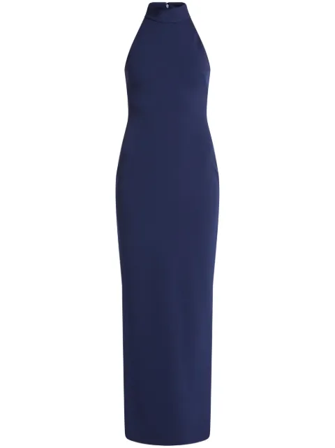 Solace London Inaya maxi dress Blue OS42006