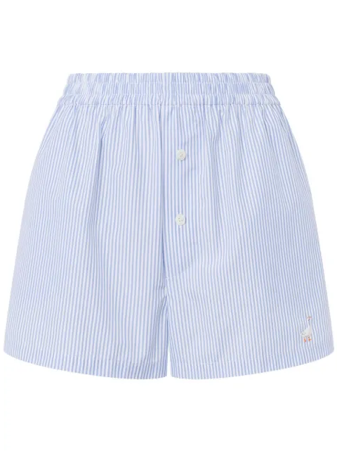 Moschino striped shorts Blue A03280532