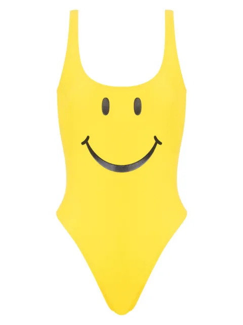 Moschino one-piece swimsuit Smiley® Yellow A42020575