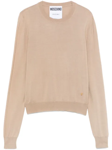 Moschino fine-knit sweater Brown 251EJ09090501