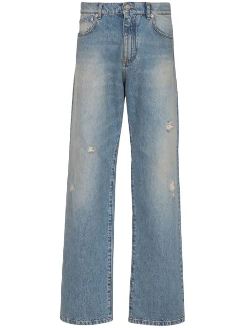 Balmain loose-fit jeans Blue EH1ML155DF44