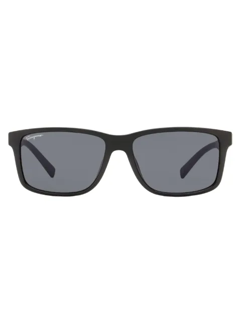 Ferragamo Eyewear logo-print sunglasses Black SF938S