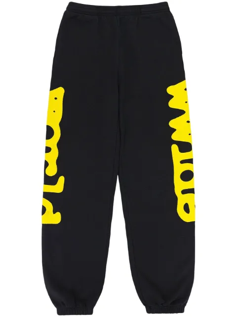 SP5DER Beluga track pants Black M01SS002BGBY
